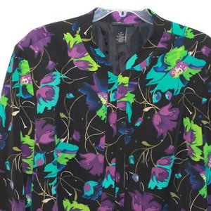 Maggie Barnes, 3X, Floral Jacket